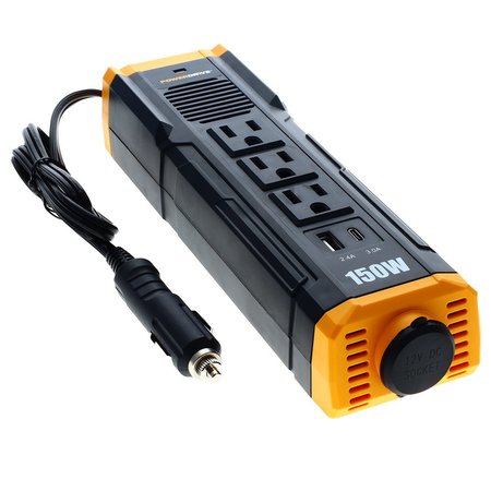 POWERDRIVE 150 Watt Power Strip Inverter PWD150S